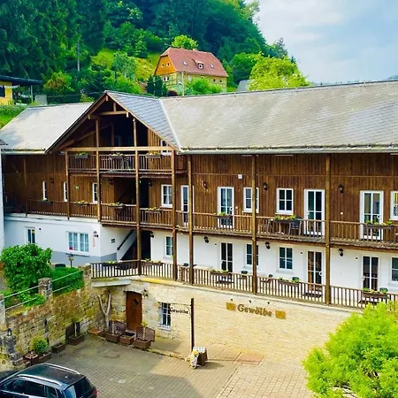 Apartments Erbgericht Bad Schandau Exterior photo